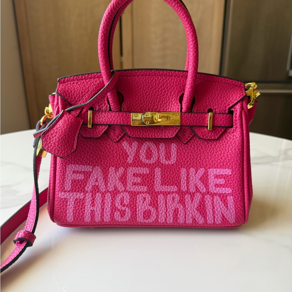 Sonique Saturday House "Barbie” handbag. Rare size, 25 cm.